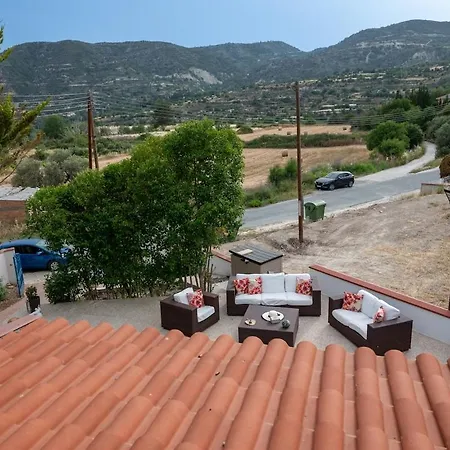 Peaceful 3br Mountain Villa, Private Pool, Bbq, Nature Escape In Laneia Villa