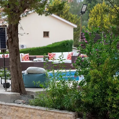 Peaceful 3br Mountain Villa, Private Pool, Bbq, Nature Escape In Laneia Lania