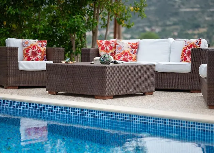 Althea, Pool, Mountain Views, Bbq ,patio In Laneia ヴィラ